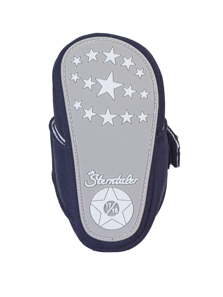Sterntaler Krabelschuhe uni in marine günstig kaufen