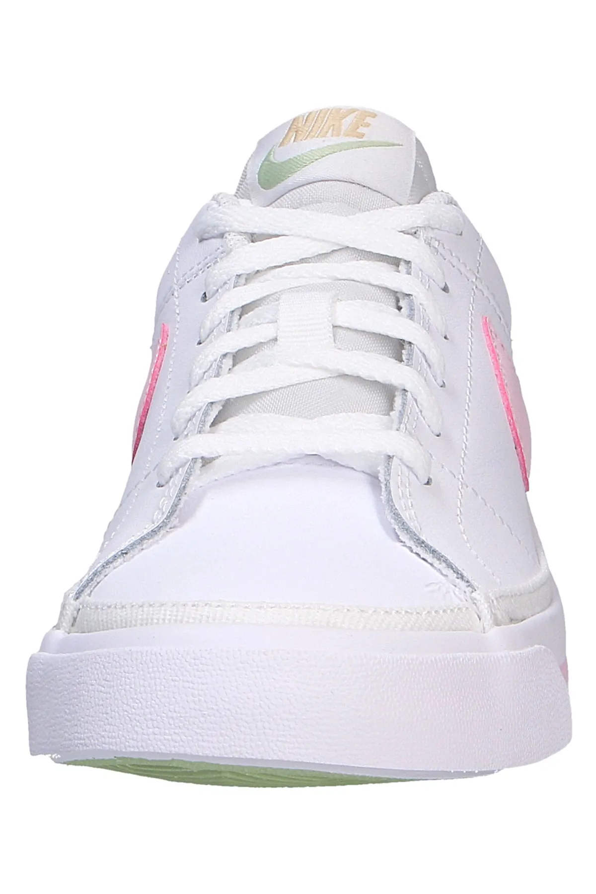 Nike  Schnürschuh - Weiß - Flacher Absatz