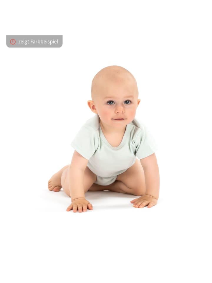 LaLoona Baby Body Kurzarm OEKO-TEX® 3er Pack - Rose - in rosa günstig kaufen