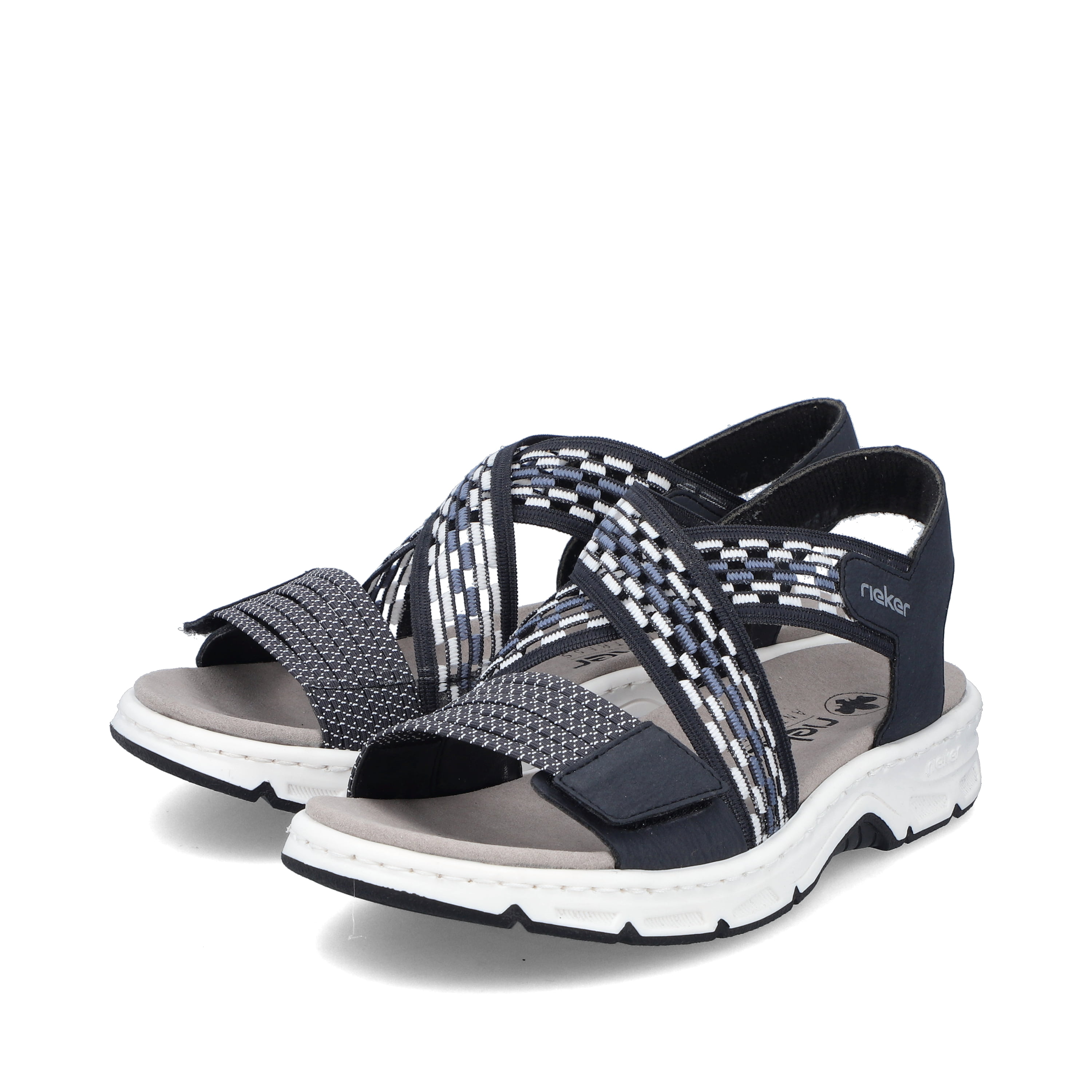 Rieker Damen Trekkingsandalen stahlblau