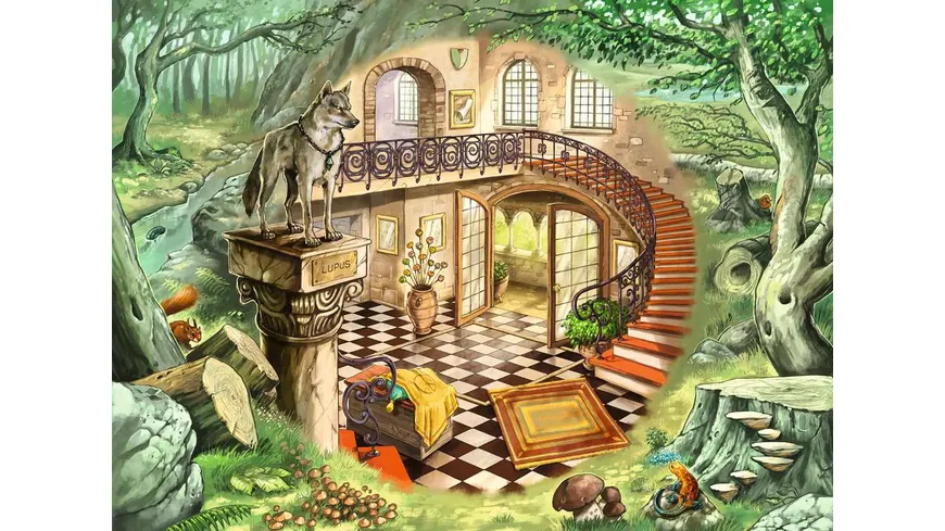 Ravensburger Puzzle - EXIT Puzzle – Exit The Circle in Rom - Escape Room Puzzle mit 919 Teilen