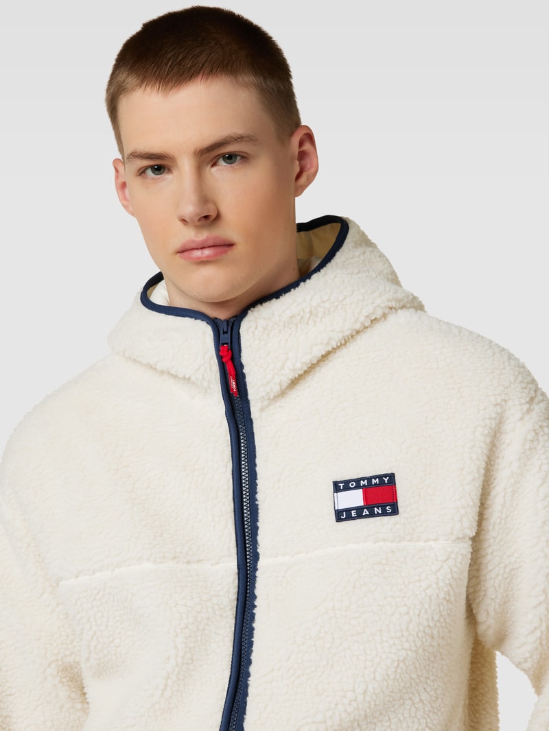 Jacke aus Teddyfell Modell 'SHERPA' in sand