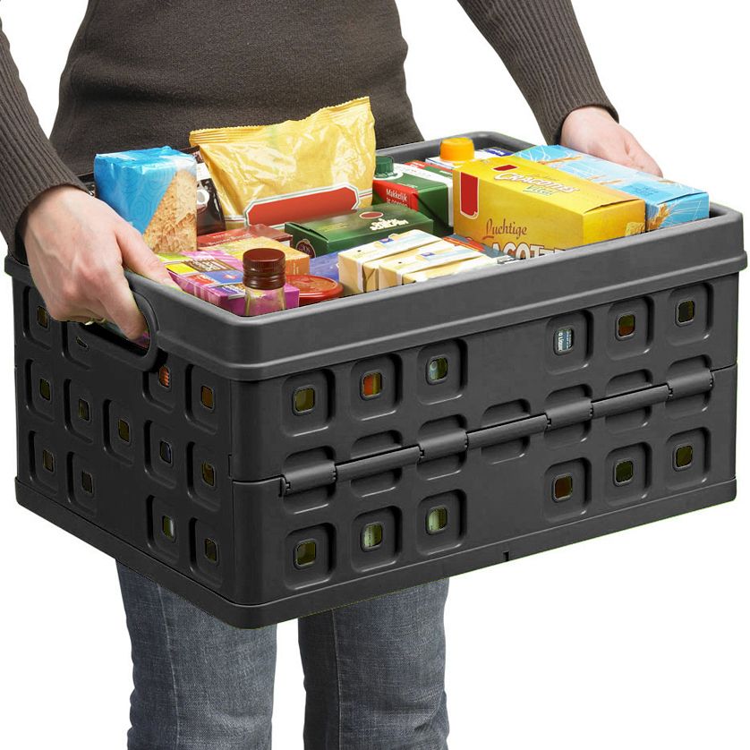 Sunware Square 46 Liter Set von 6 Klappboxen