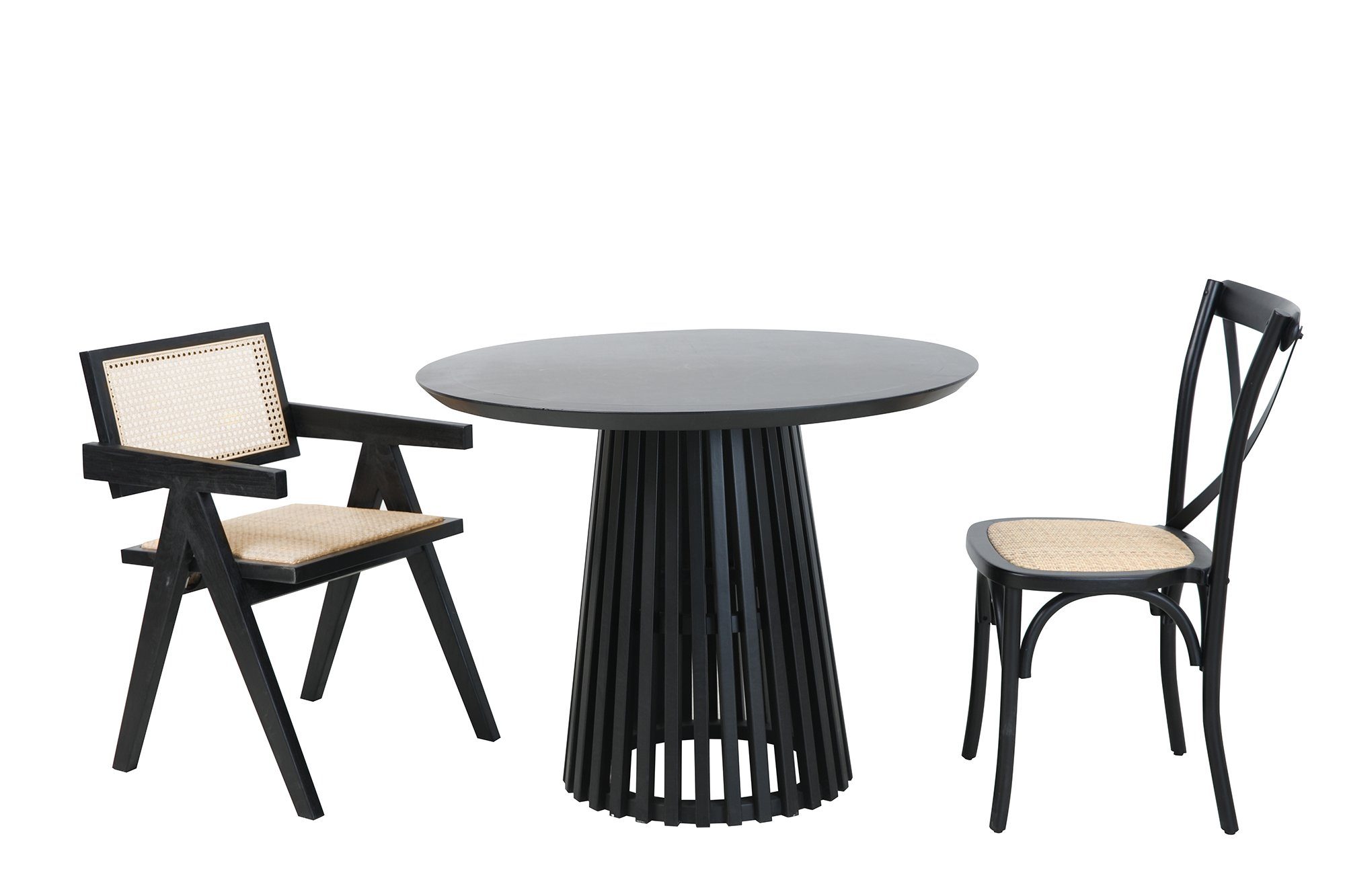SIT Rattanstuhl (Set, 2 St), stapelbar