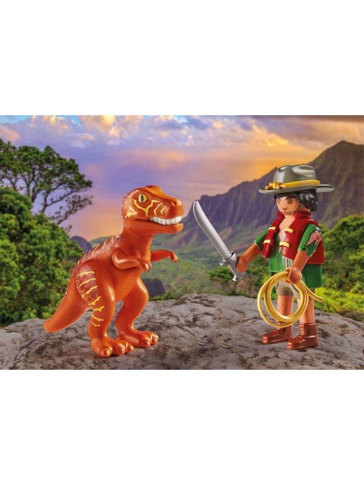 Playmobil Abenteurer mit T-Rex in Mehrfarbig ab 4 Jahre günstig kaufen onesize
