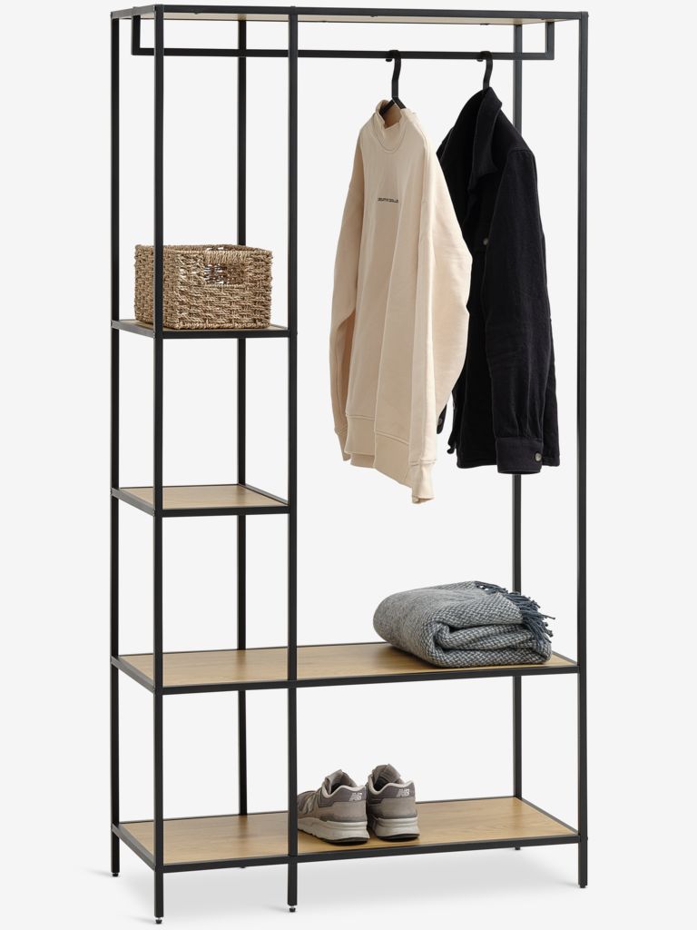 TRAPPEDAL Entrance furniture TRAPPEDAL oak/black