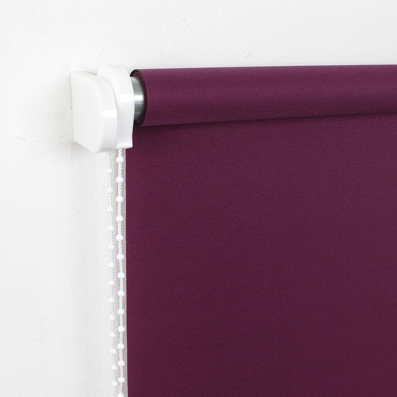 Bella Casa Seitenzugrollo, Kettenzugrollo, 180 x 92 cm, brombeere