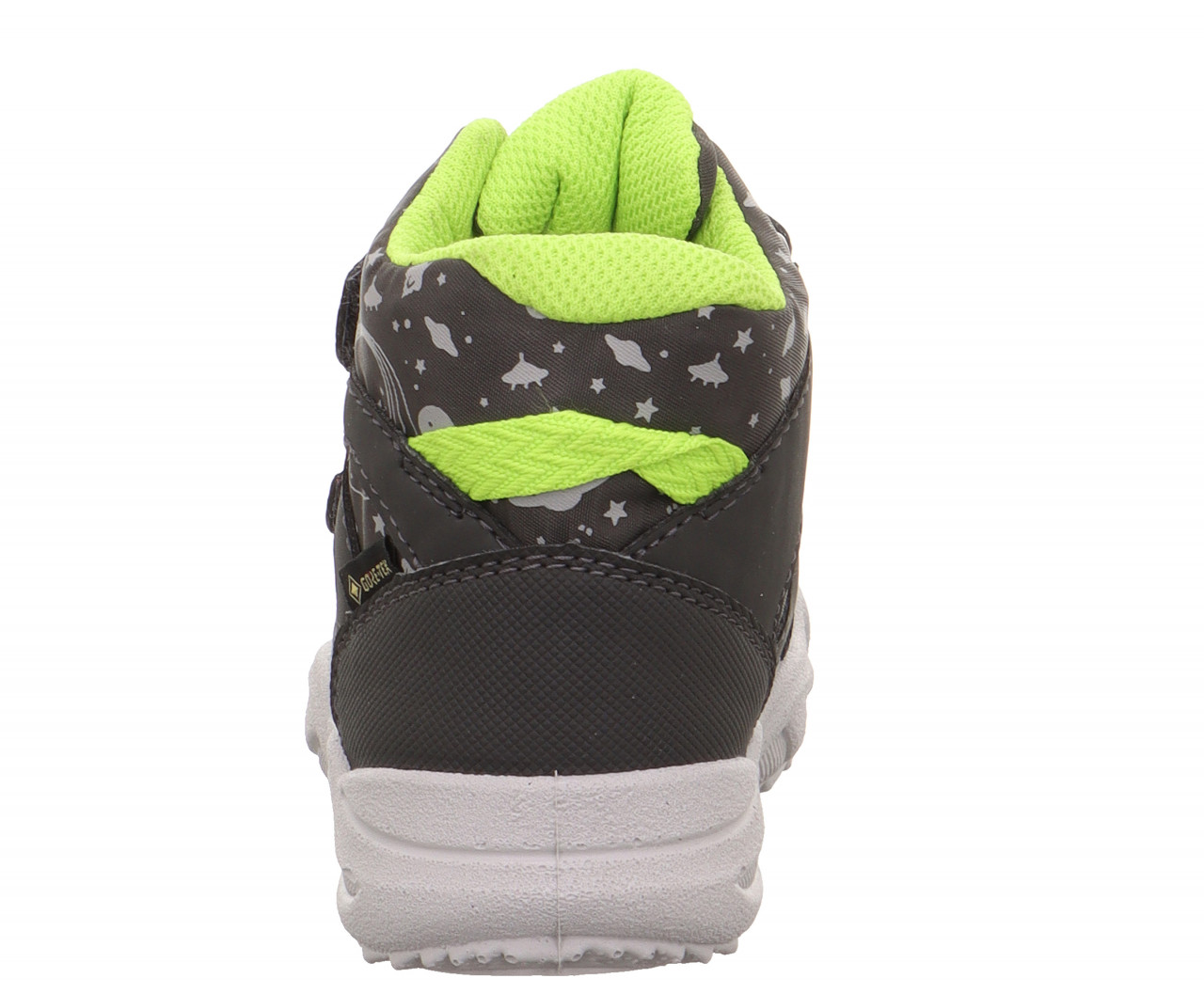GLACIER - Grau/Hellgrün Boots mit Klettverschluss