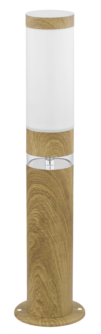 Globo Lighting - JAICY - Außenleuchte Edelstahl holzoptik, 1x E27 LED
