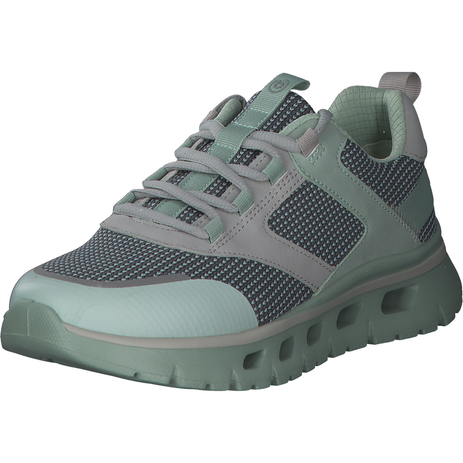 Bugatti Nesaja A9A03, Sneakers Low, Damen, Grau / Grün
