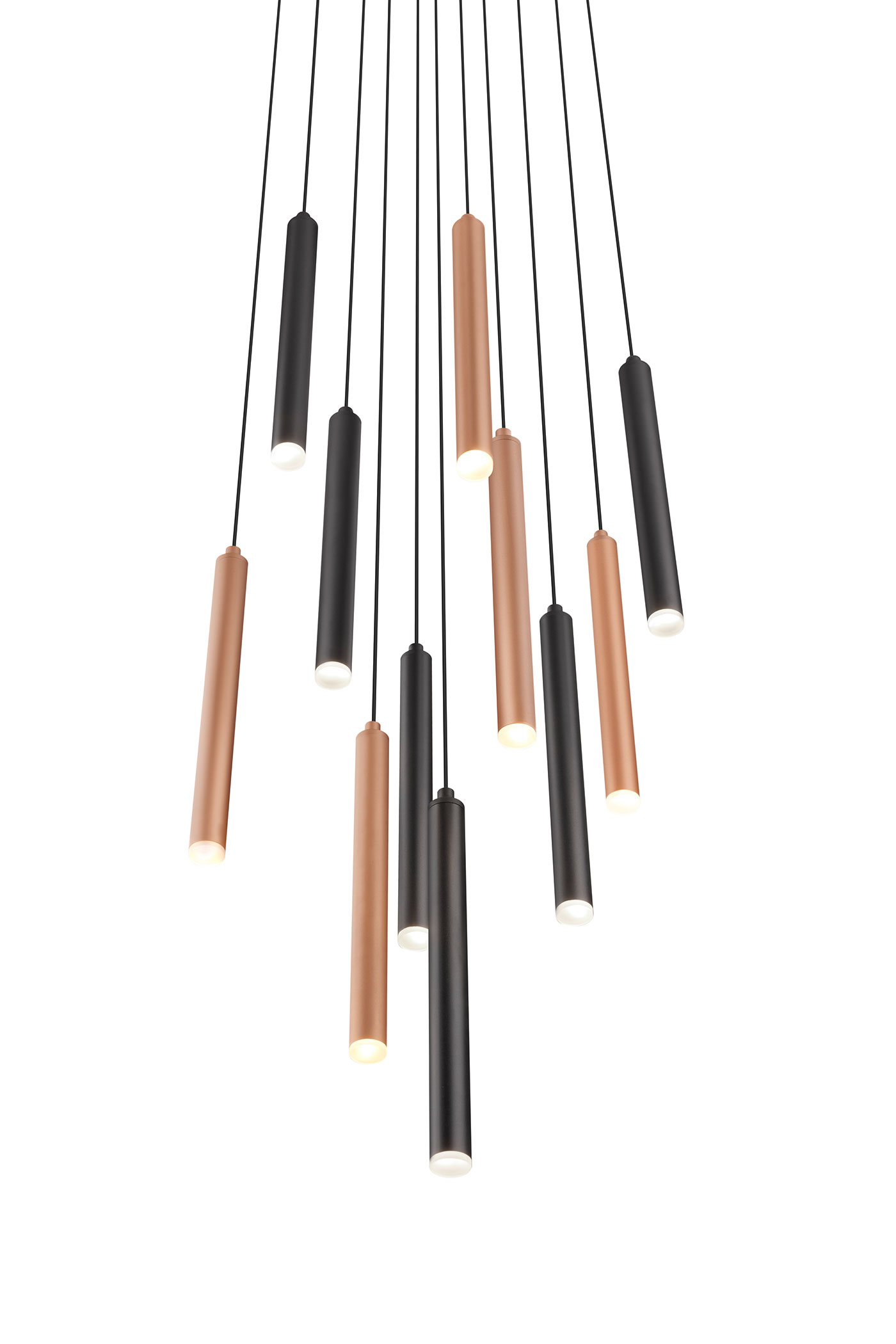 MusterringLED-Pendelleuchte 11flg