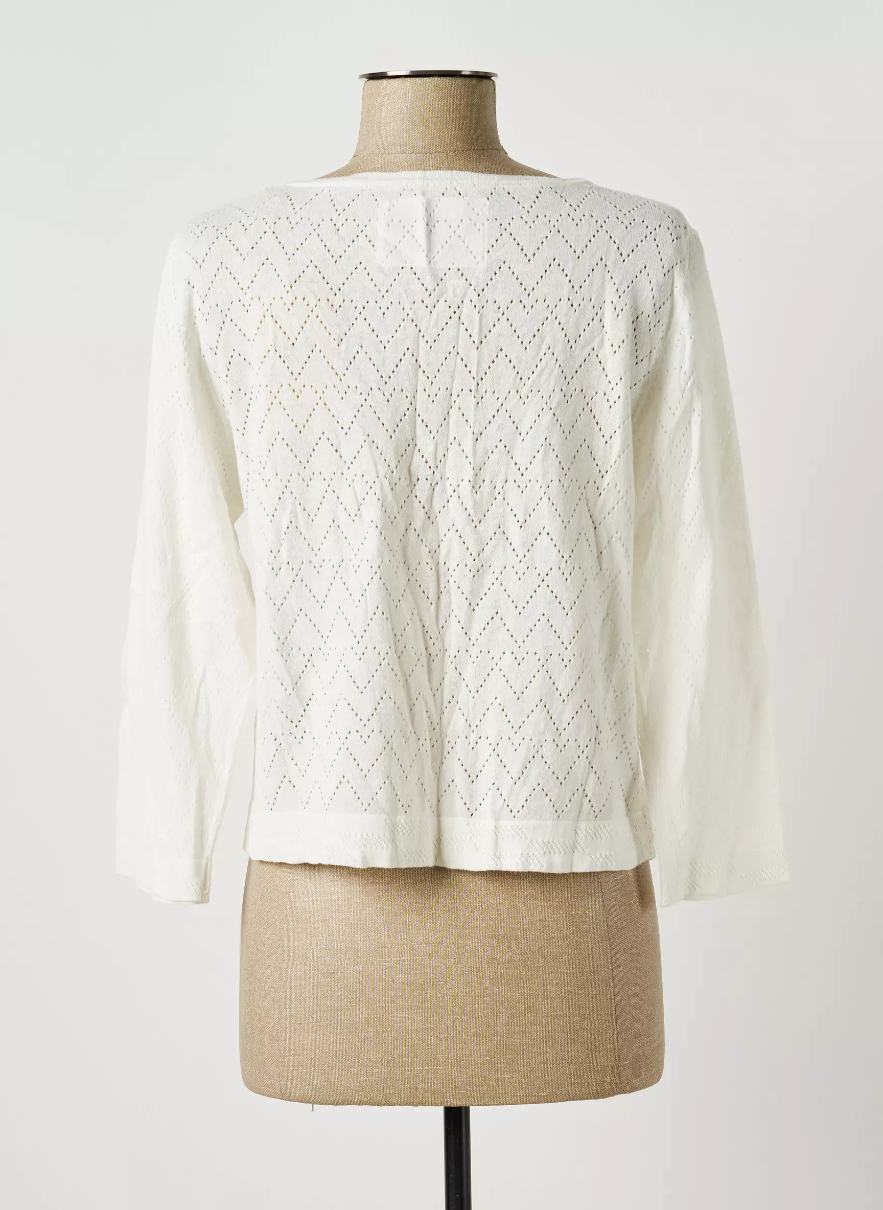 Goubi Cardigans Femme couleur blanc