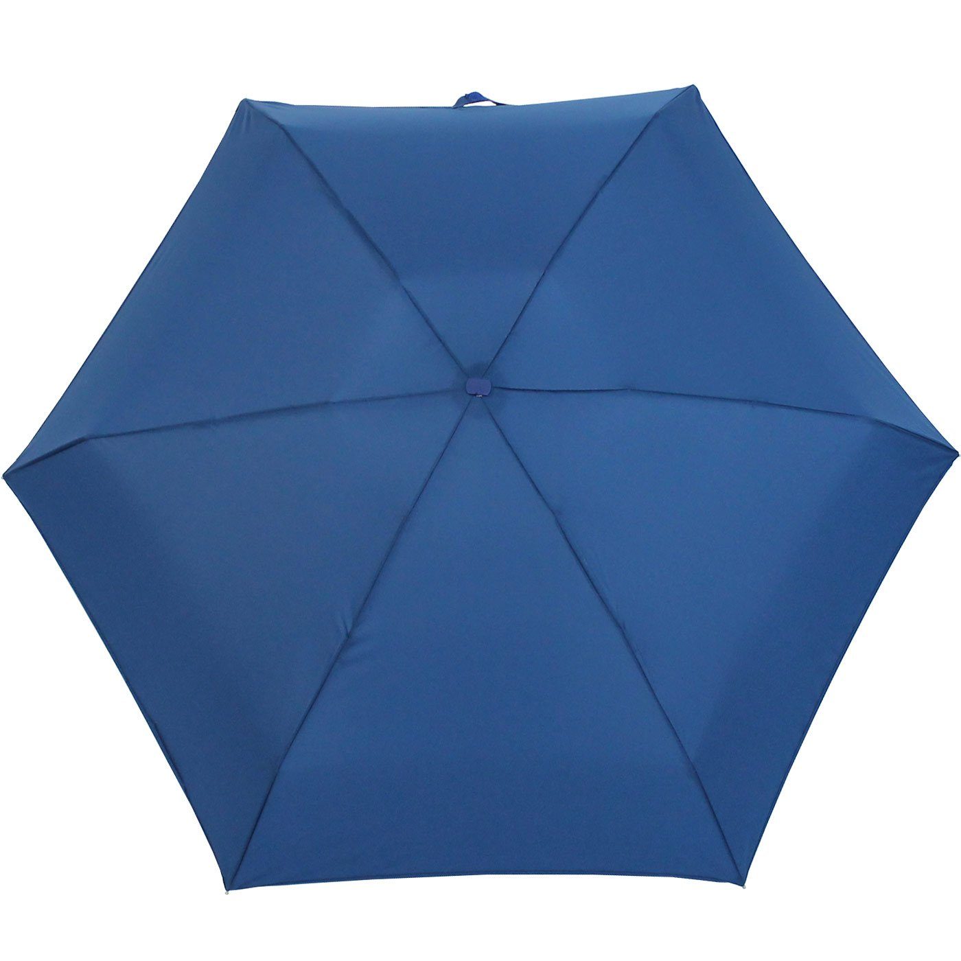 iX-brella Taschenregenschirm Super-Mini-Schirm - winziger Regenschirm im Etui, klein