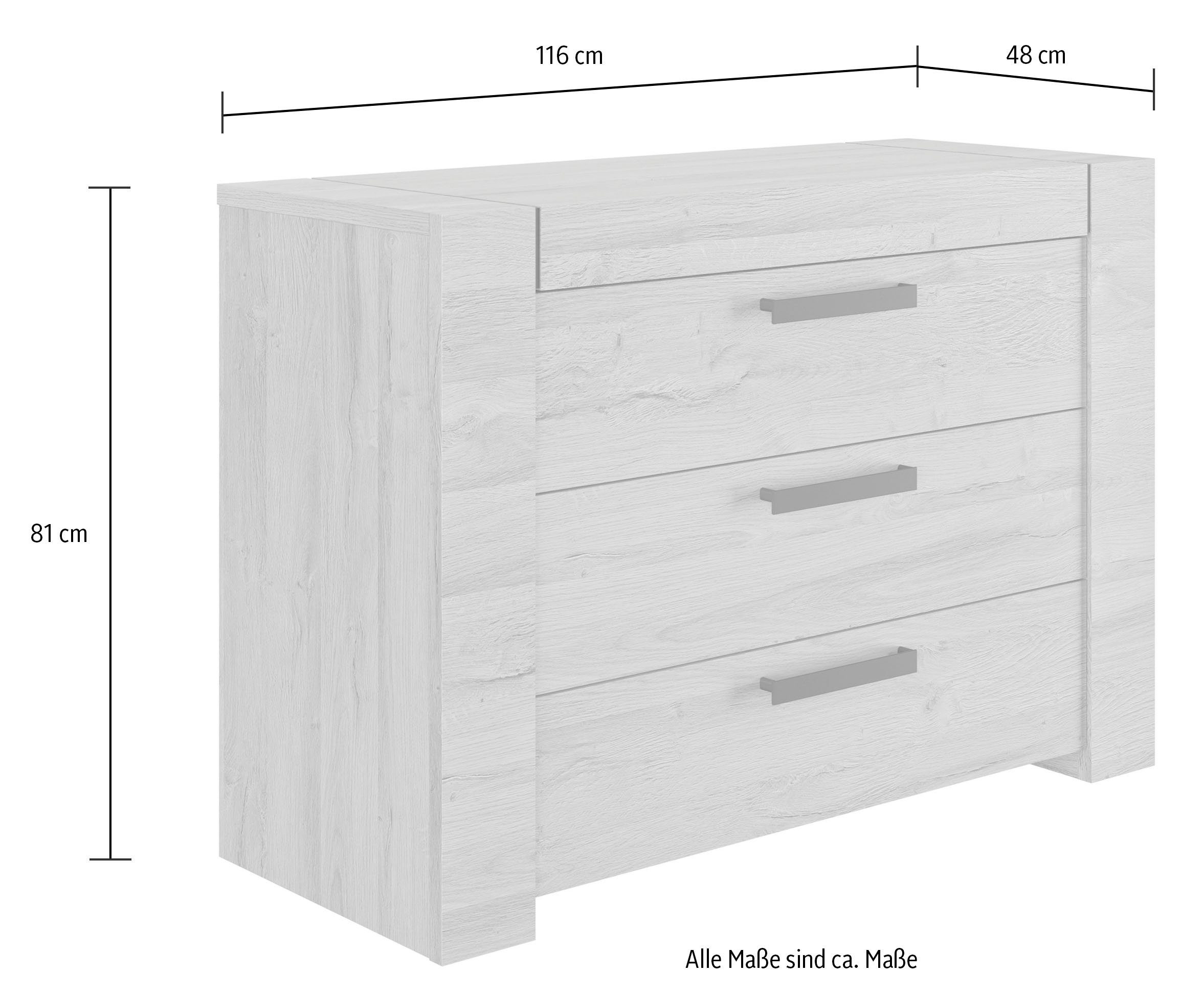 Gami Schlafzimmer-Set Sofia, (4-St)