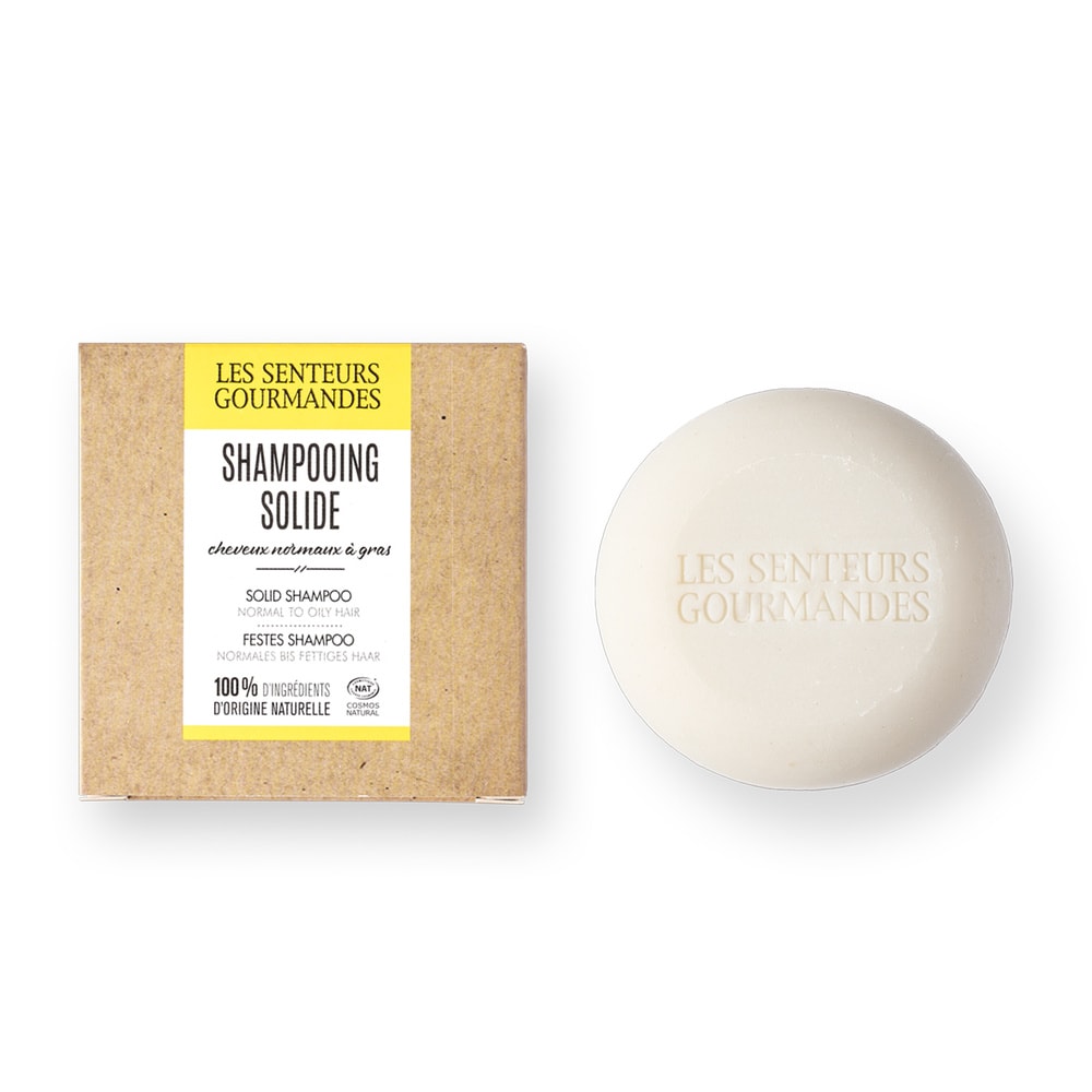 les senteurs gourmandes SHAMPOOING SOLIDE CHEVEUX NORMAUX À GRAS SHAMPOOING SOLIDE