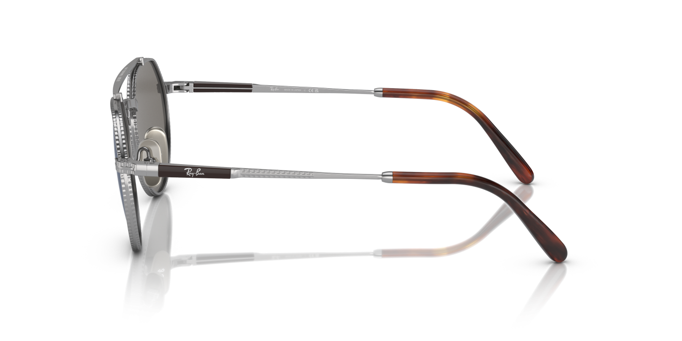 JACK II TITANIUM - Gri argintiu lustruit/Albastru
