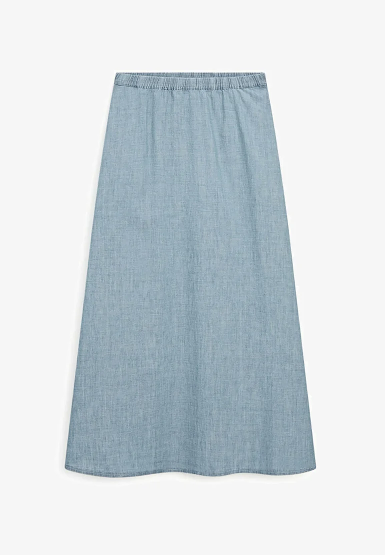 Massimo Dutti CON CINTURA ELÁSTICA - Falda acampanada