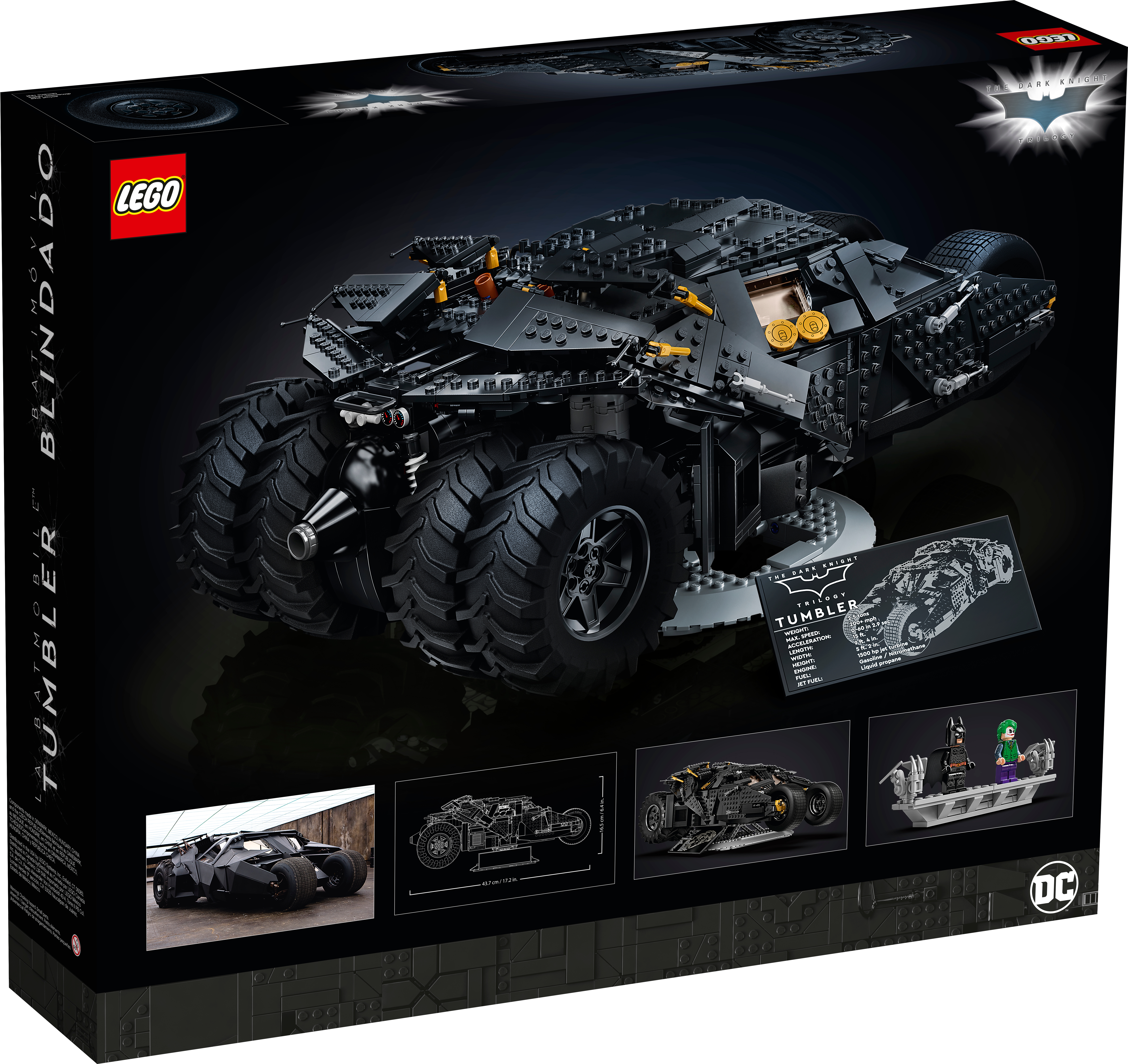 LEGO® DC Batman™ – Batmobile™ Tumbler 76240