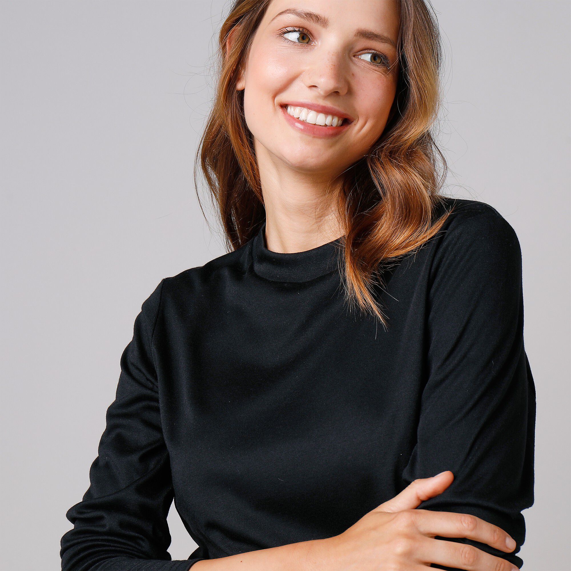 Tee-shirt thermique col montant