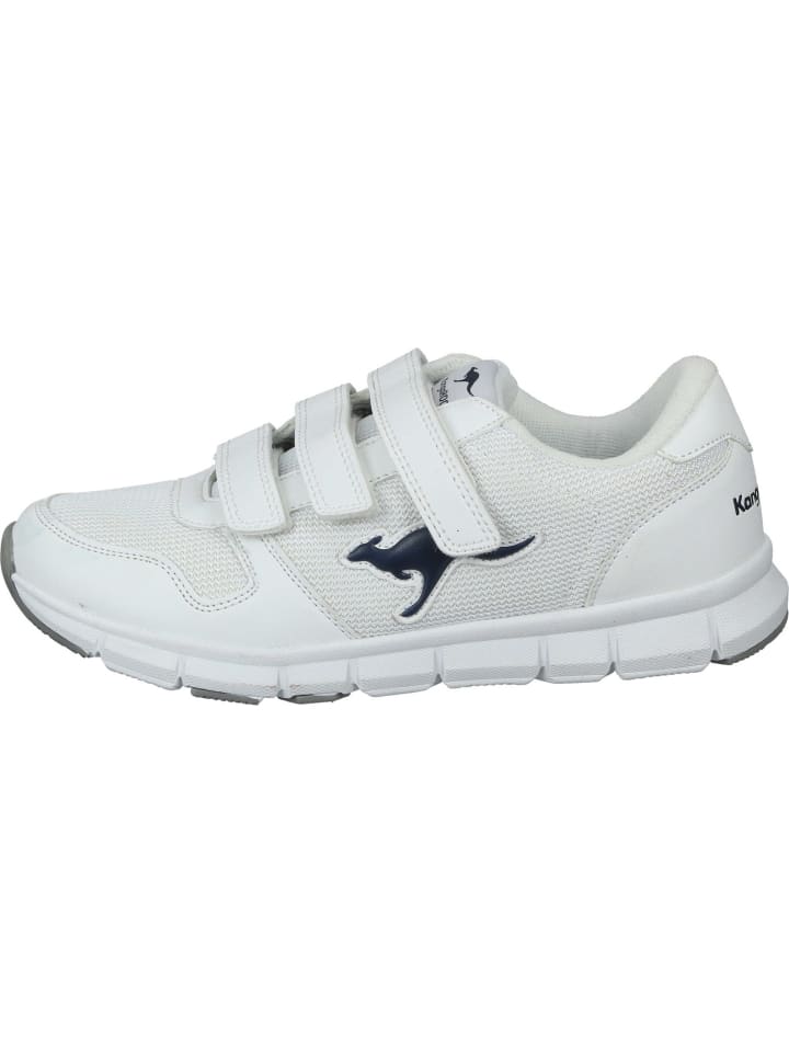 Kangaroos Klettverschluss-Schuhe in white/dk navy günstig kaufen