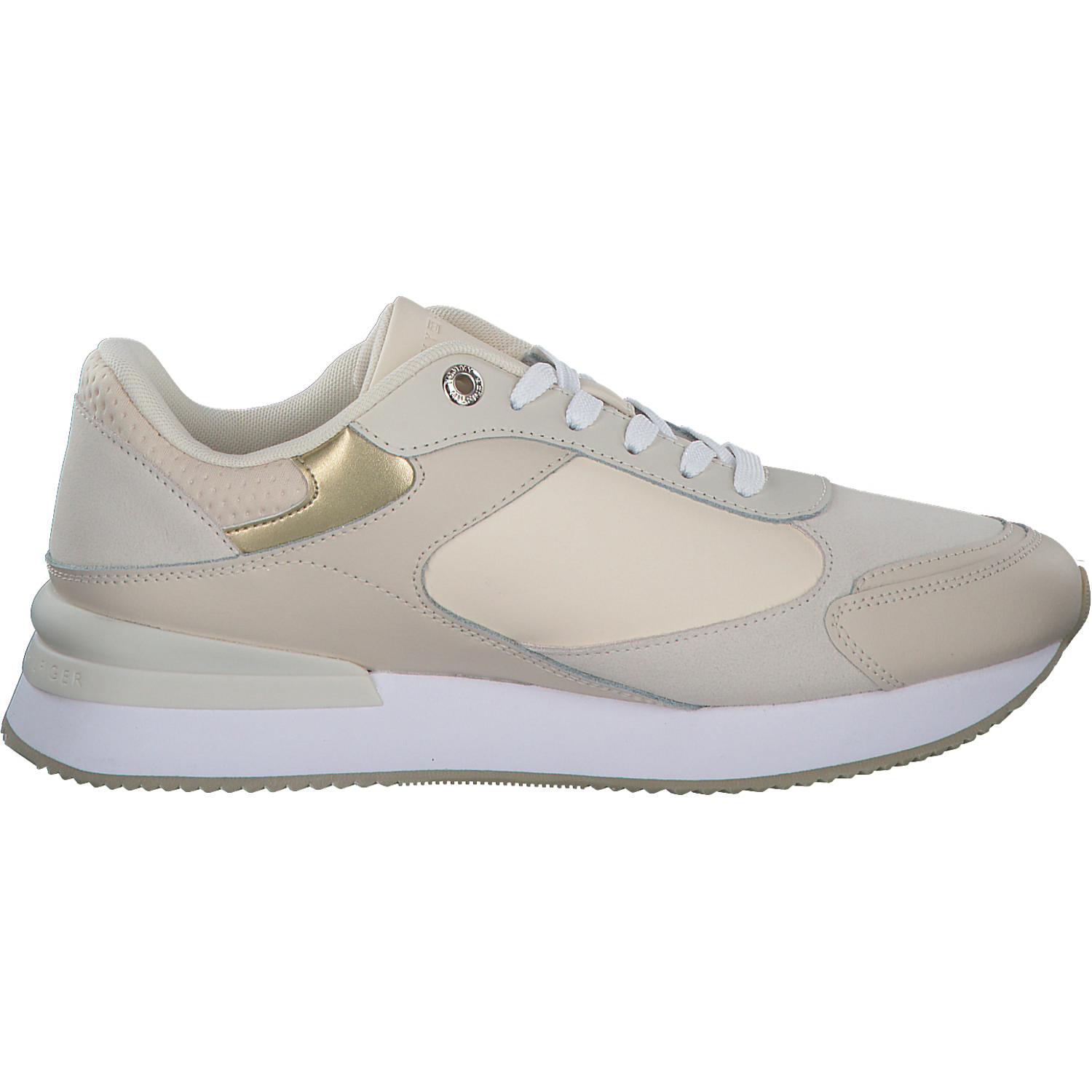 Tommy Hilfiger FW0FW07384, Schnürschuhe, Damen, Beige