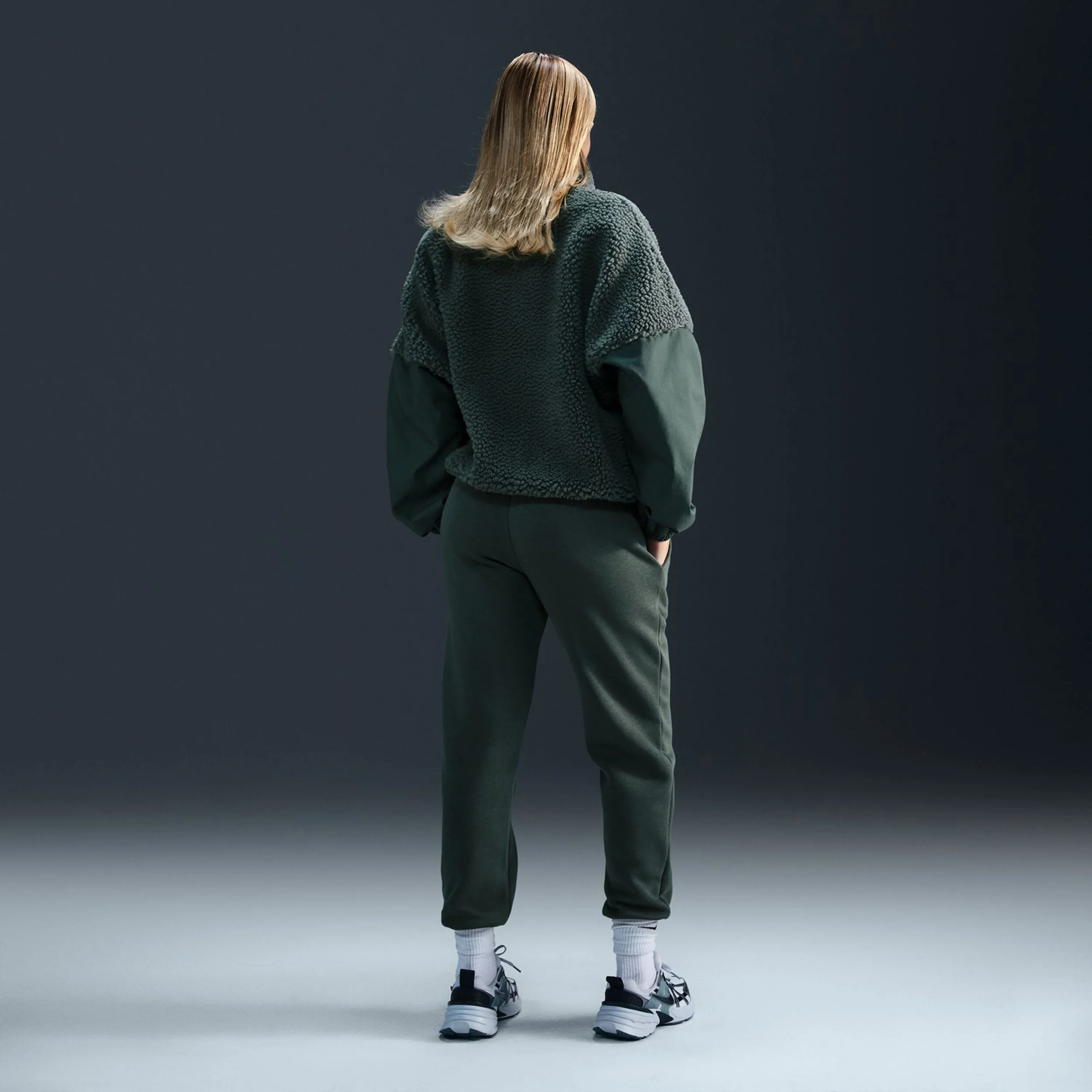 Phoenix Fleece Trainingshose Damen - Grün