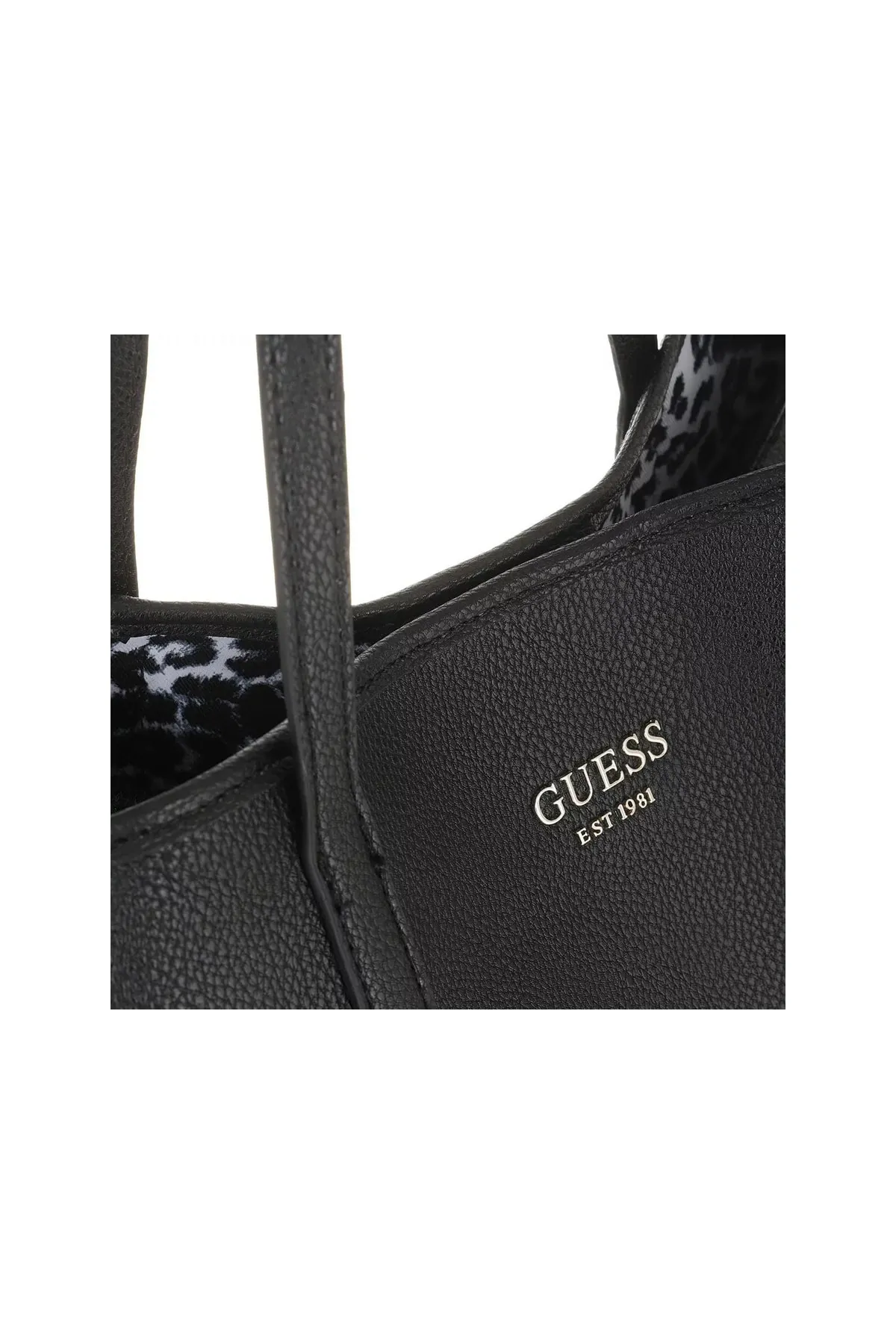 Guess  Handtasche - Schwarz - Strukturiert