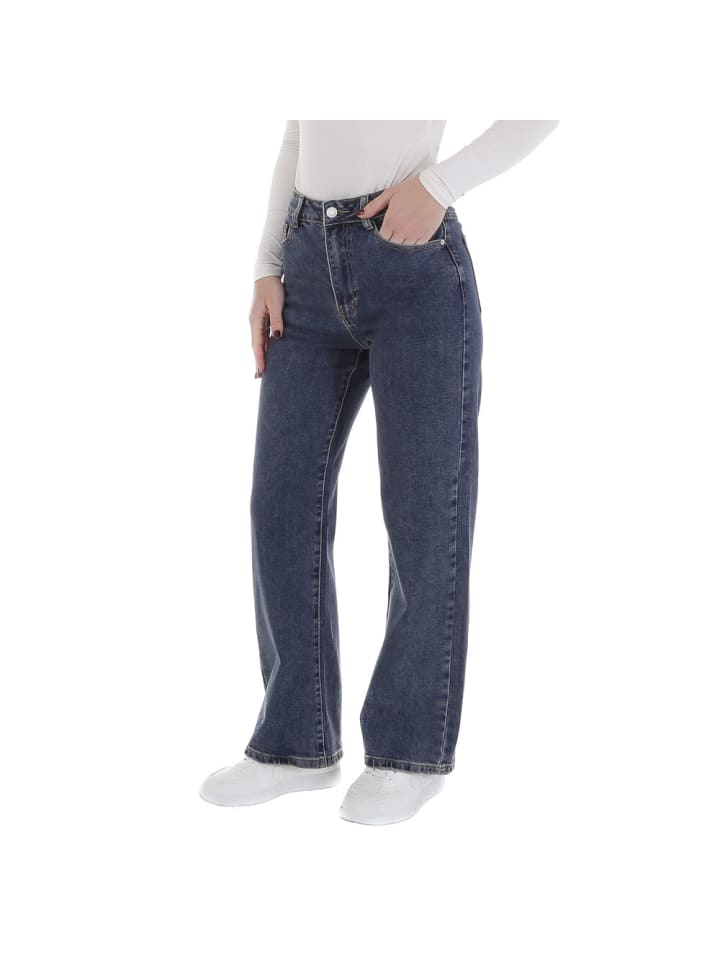 Ital-Design Jeans in Blau günstig kaufen