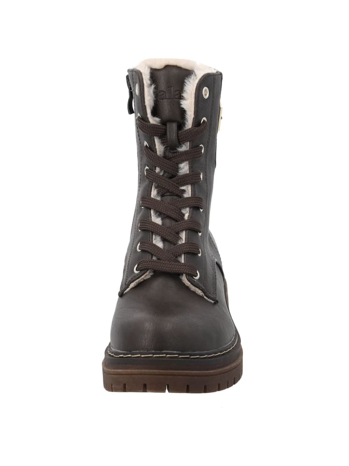palado Schnürstiefel in dk brown günstig kaufen