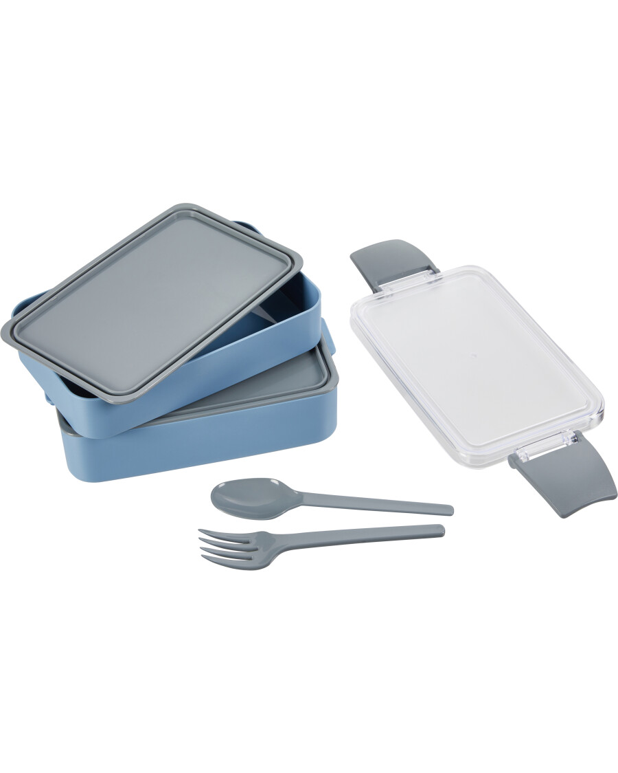 Lunchbox mit Besteck
