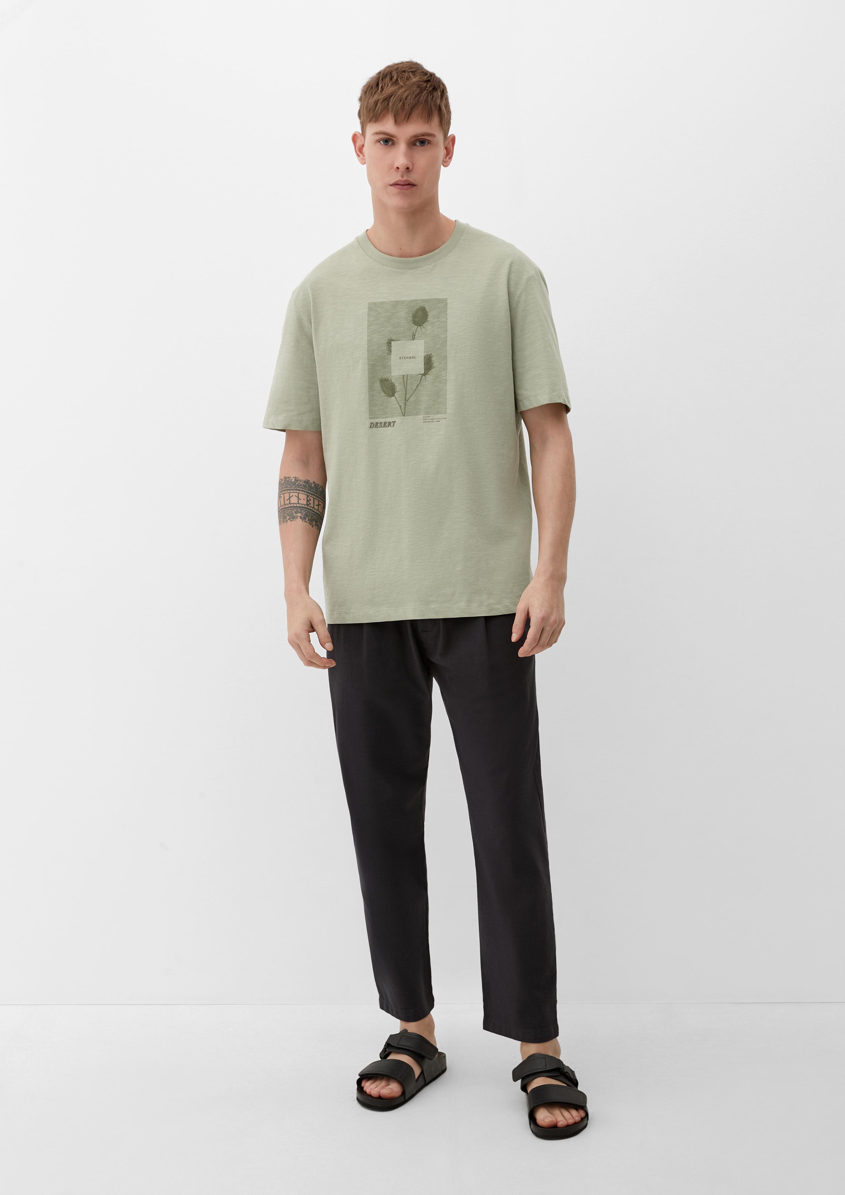 T-Shirt mit Frontprint  2129466-78D2