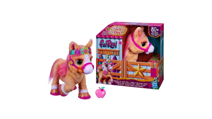 Hasbro - FurReal Friends - furReal Cinnamon, mein stylisches Pony