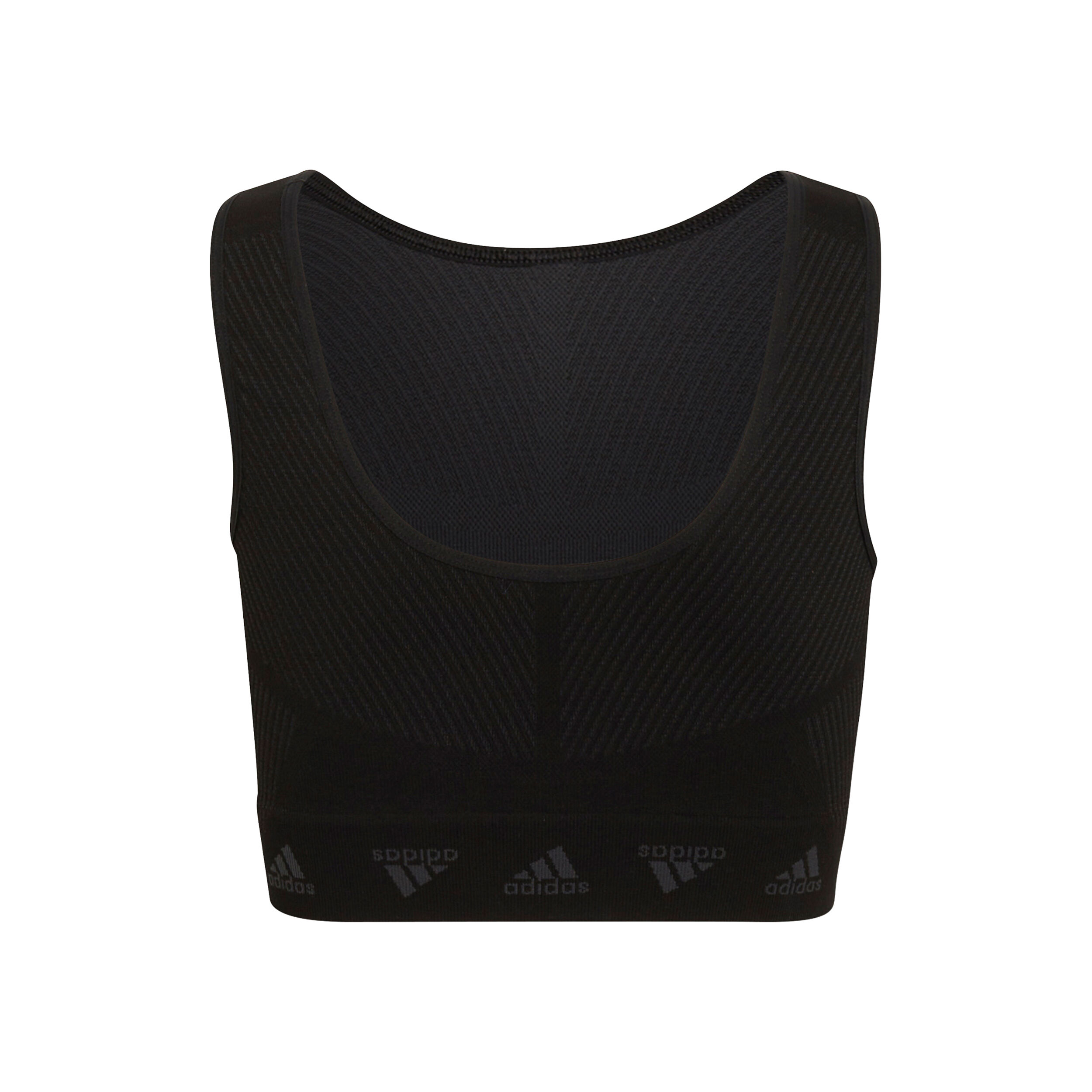 Aeroknit Tank-Top Mädchen - Schwarz