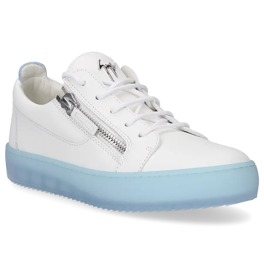Giuseppe Zanotti - Sneaker low FRANKIE Kalbsleder - blau
