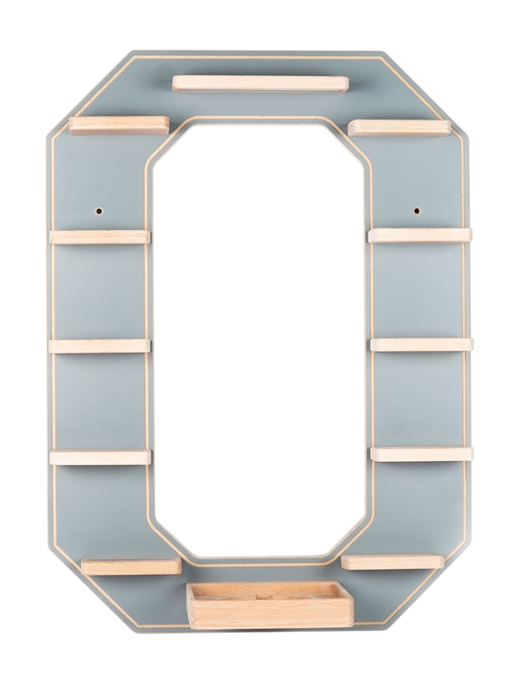 BOARTI Holz Regal Buchstabe O für Toniebox Tonies Figuren in Grau günstig kaufen onesize