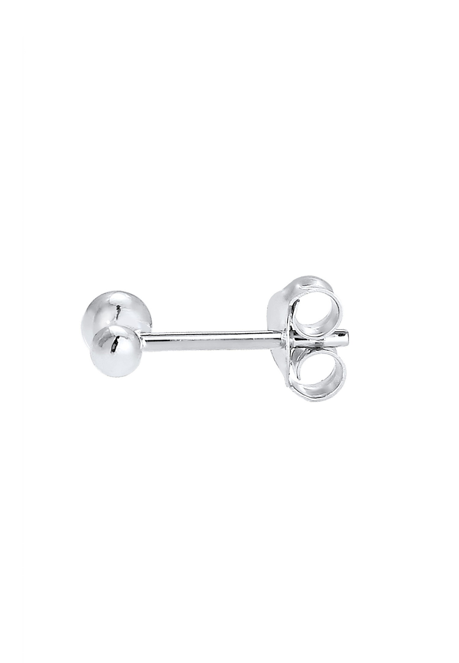 Orecchini a lobo da donna Elli Geo Ball, set monopezzo con cristalli in argento sterling 925