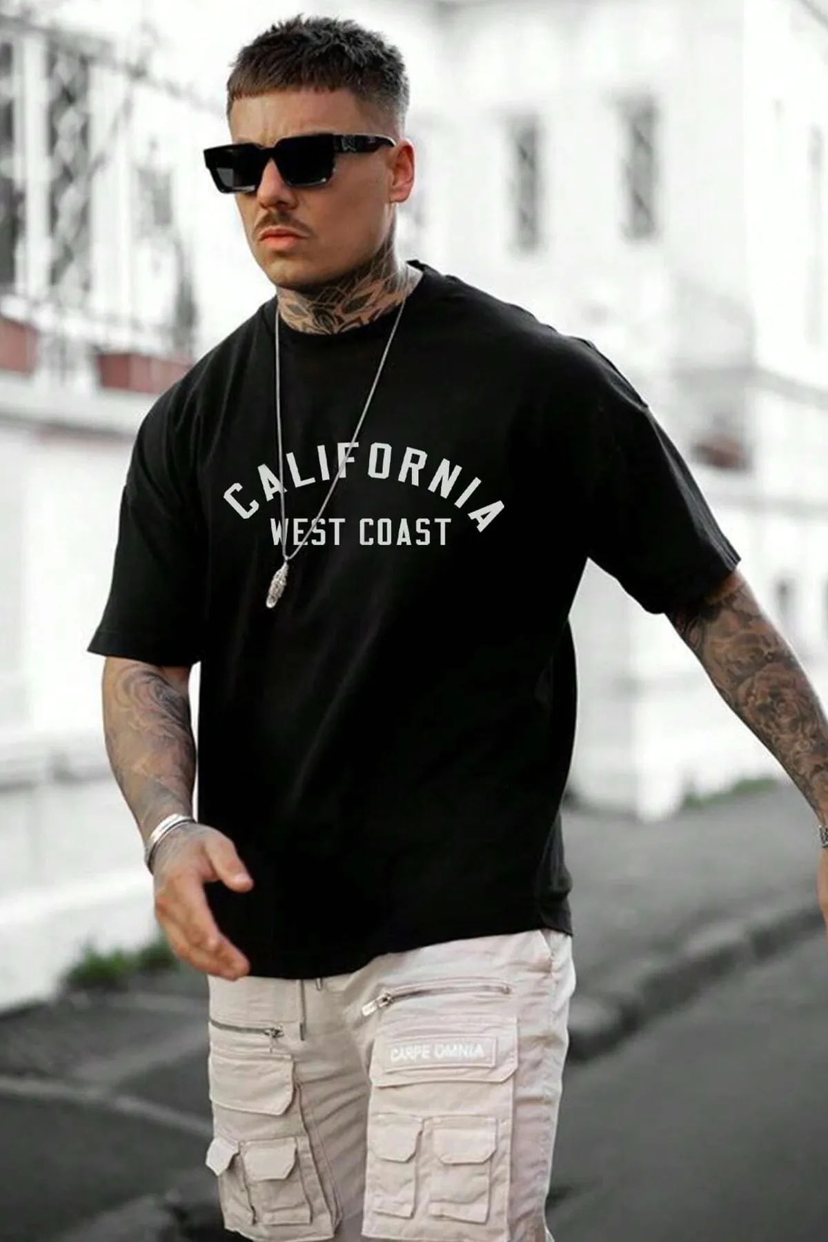 uyguntarz  T-Shirt - Schwarz - Regular Fit