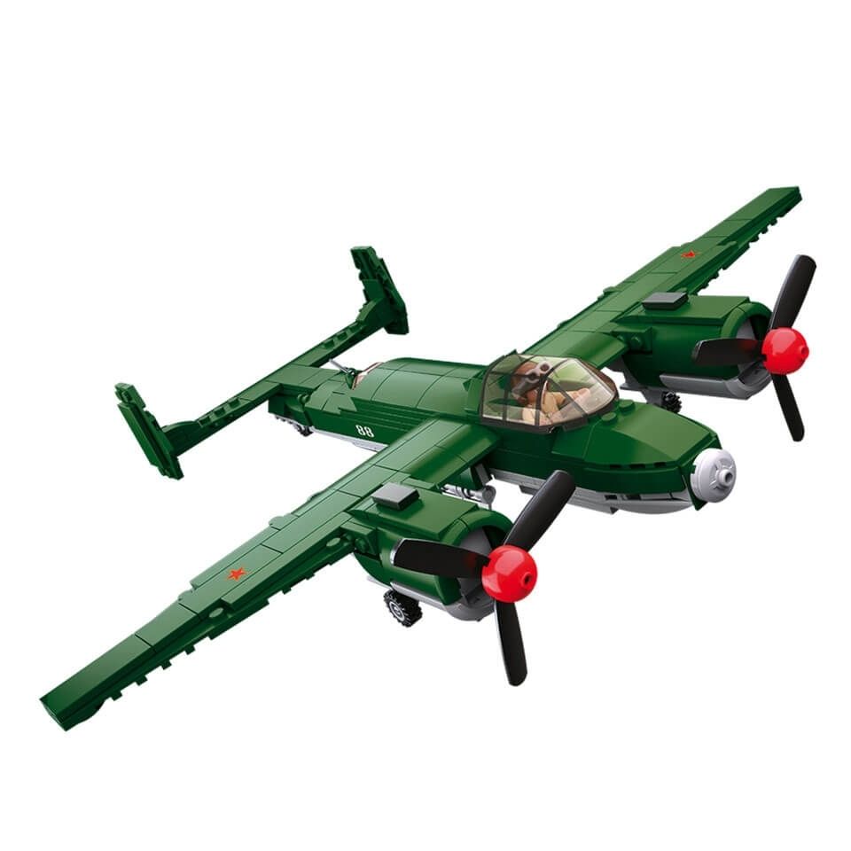 Alliierter Bomber WWII Bausteine Set M38-B0688