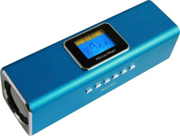 Technaxx MusicMan MA Display Soundstation 2.0 Portable-Lautsprecher (6 W)