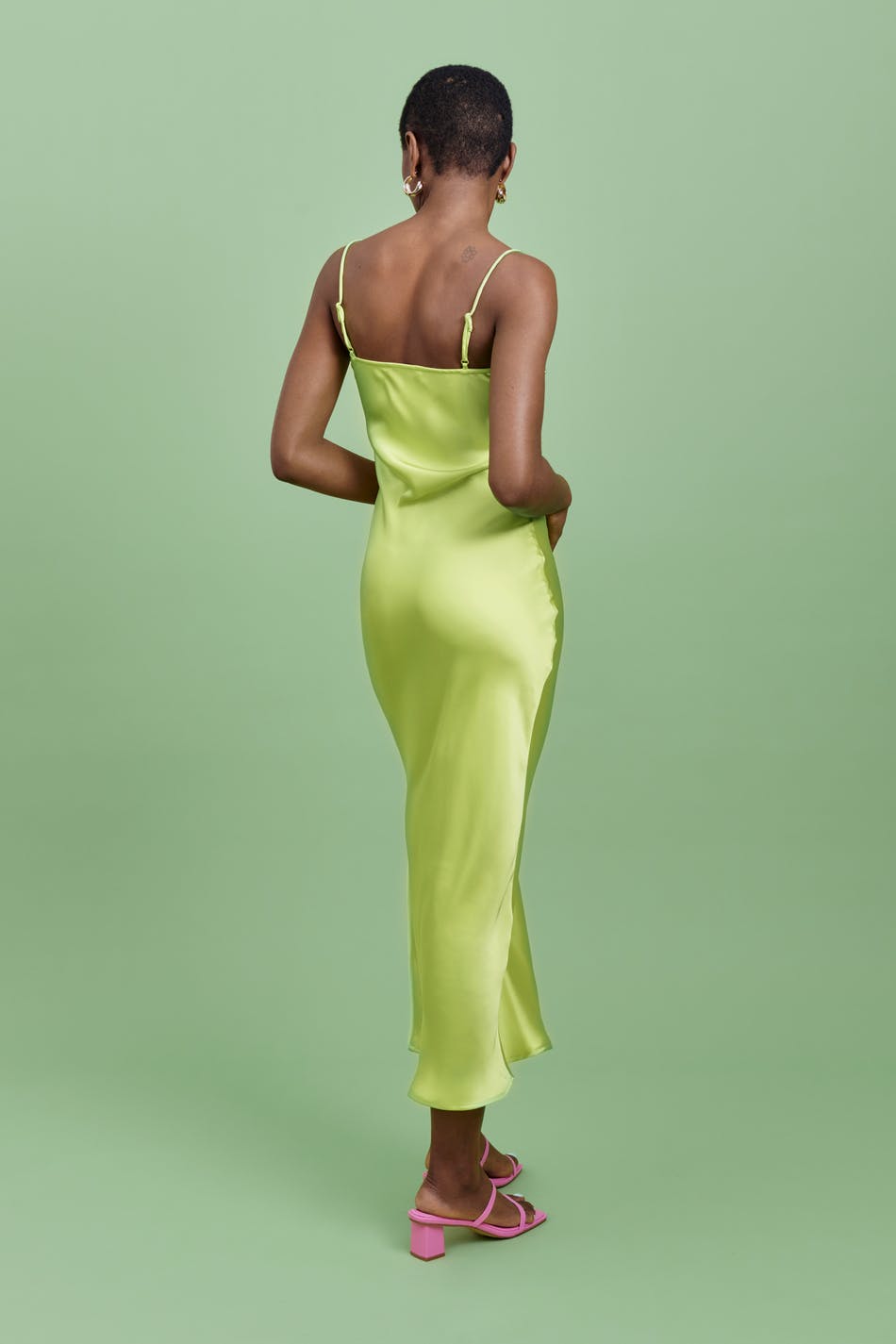 Satin dress