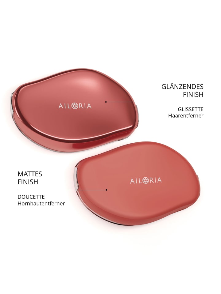 Ailoria GLIDE & GLOW COLLECTION Haar- & Hornhautentferner in Coral günstig kaufen onesize