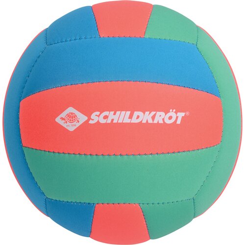 BALL SCHILDKRÖT BEACHVOLLEYBALL TROPICAL, NEOPREN VOLLEYBALL GRÖSSE 5, Ø 21 CM, NORMALE GR