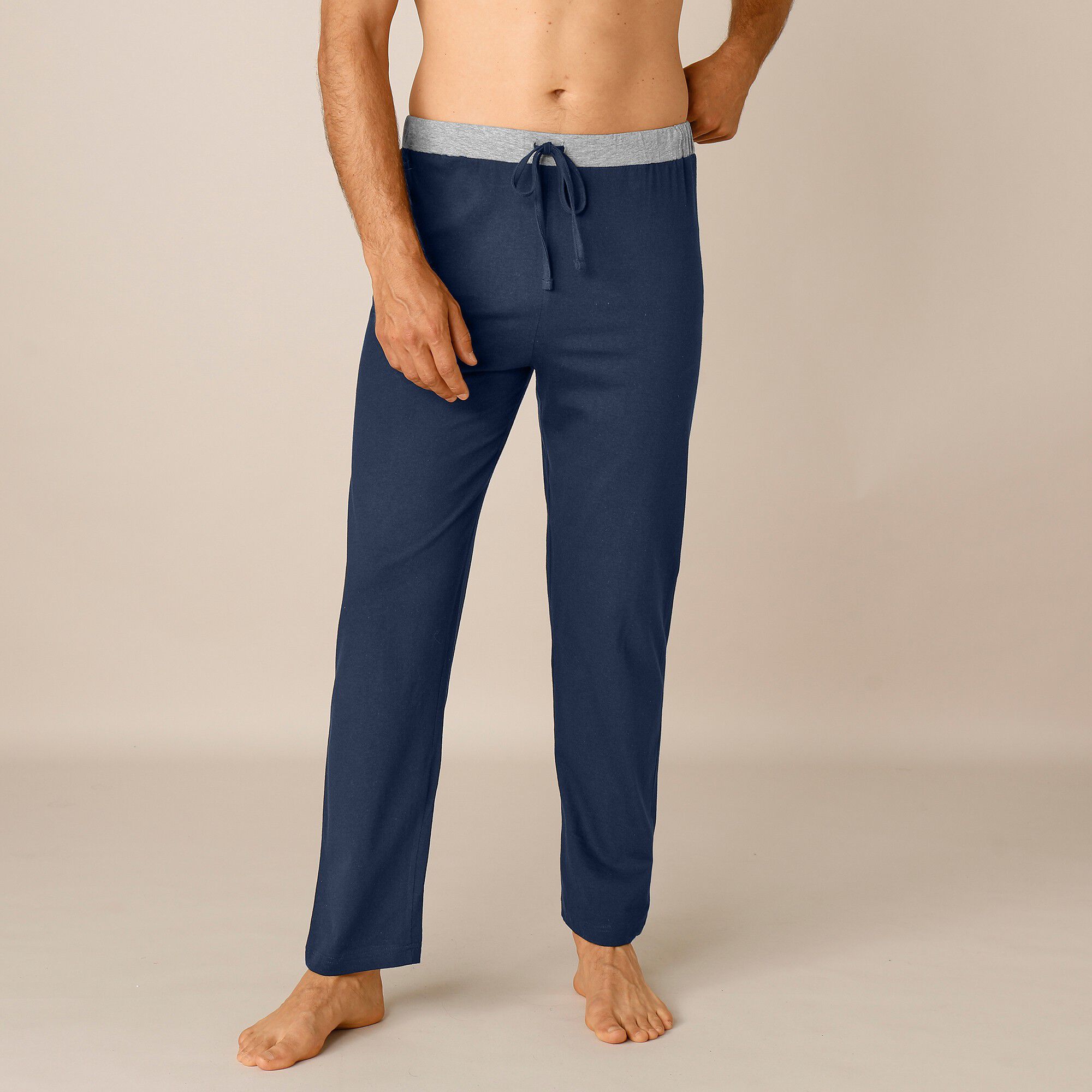 Pantalon pyjama bas droits