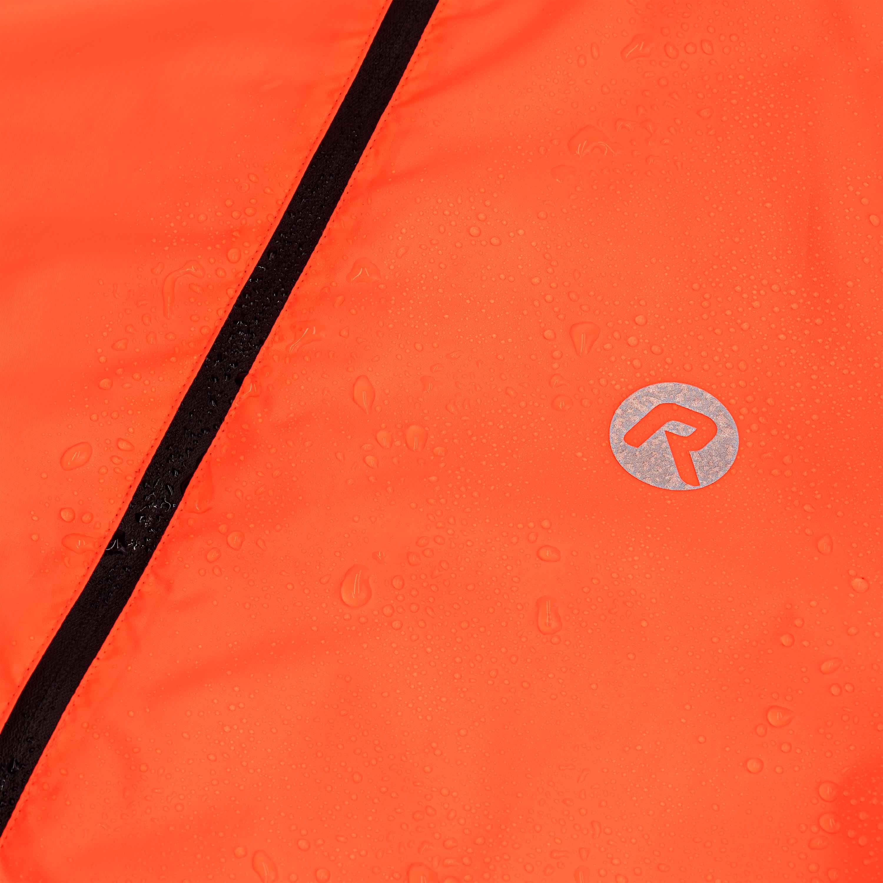 Rogelli Core Orange Herren Fahrrad Regenjacke