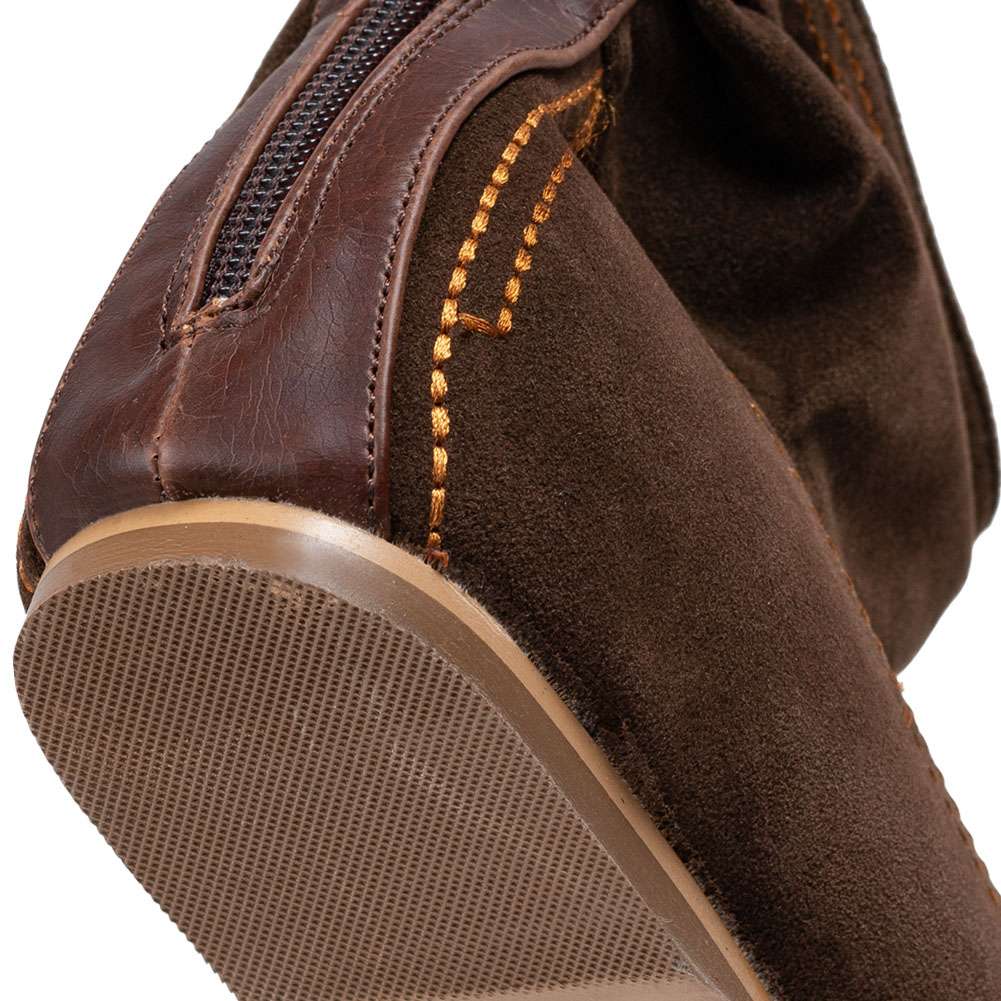 MAGUE Damen Ballerinas MD0102-BROWN