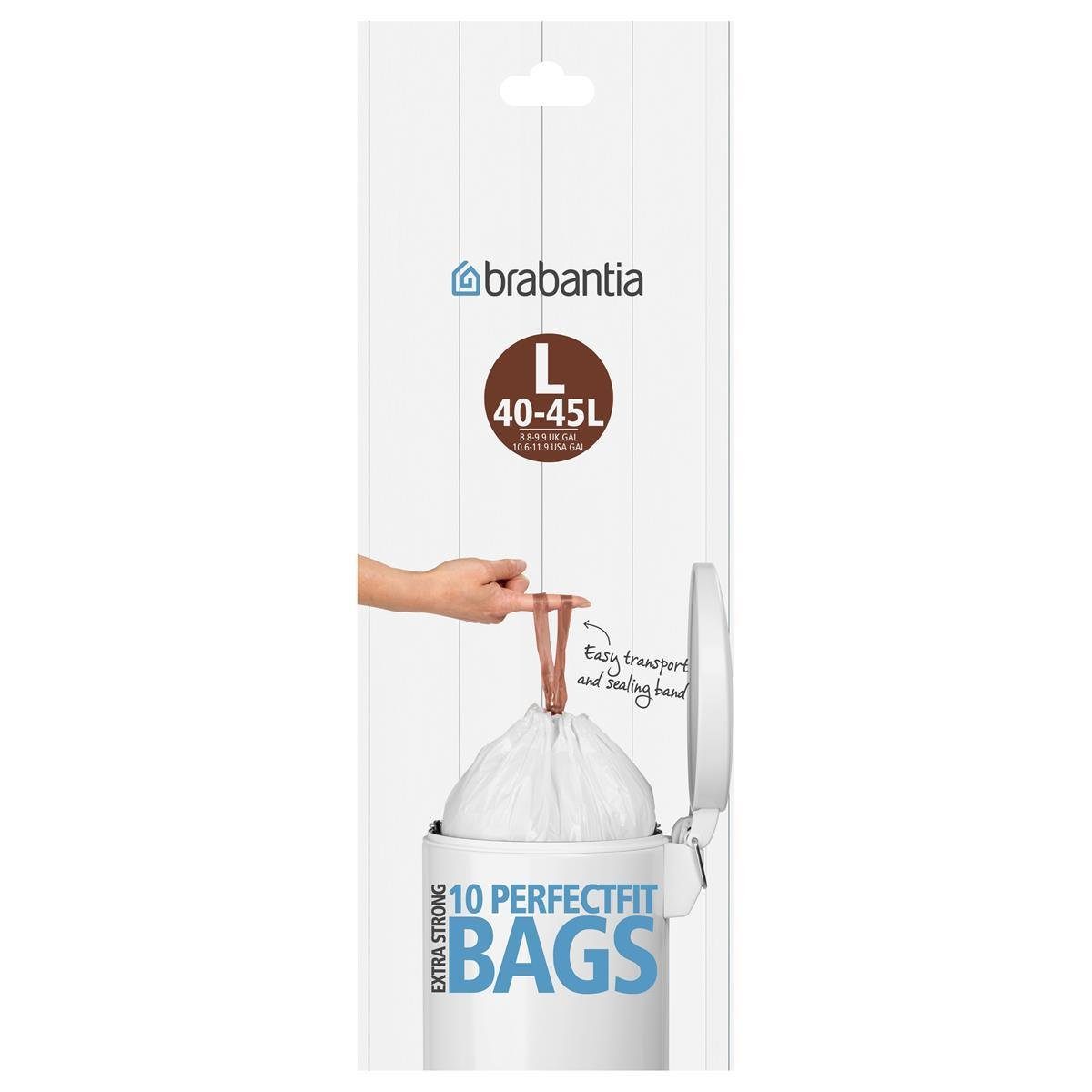 Brabantia Müllbeutel Brabantia Smartfix 45 l (L), 10 Müllbeutel