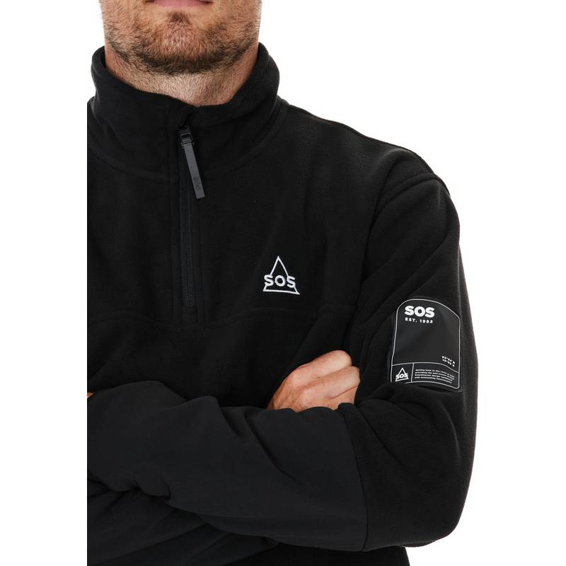 SOS Laax Fleecepullover Herren