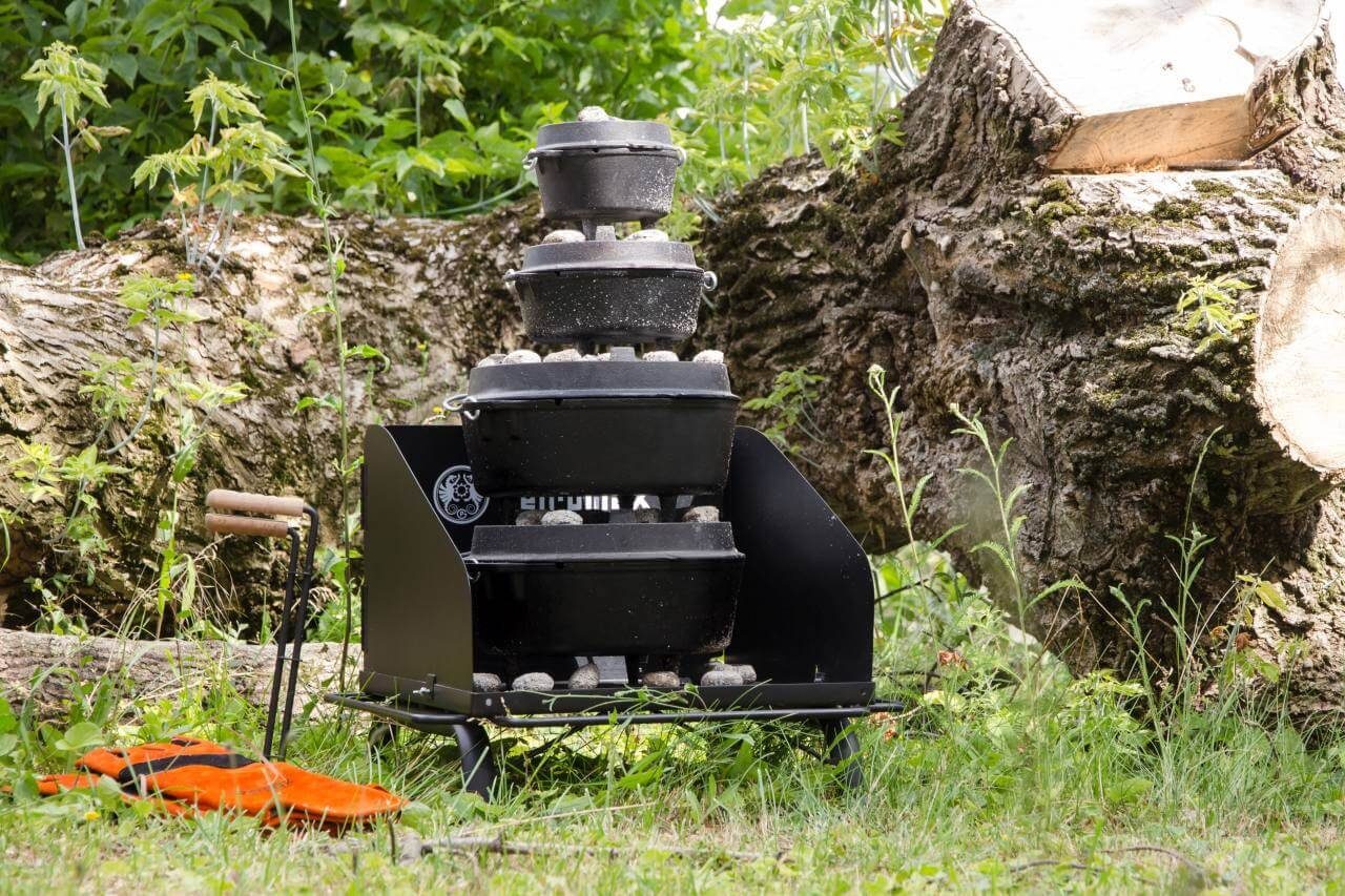 Petromax Tischgrill, Tisch für den Feuertopf