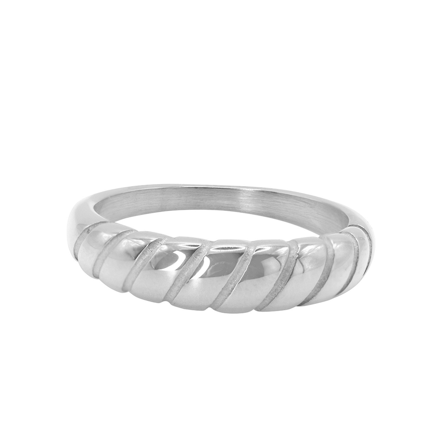 Heideman Naso Ring, polished silver color
