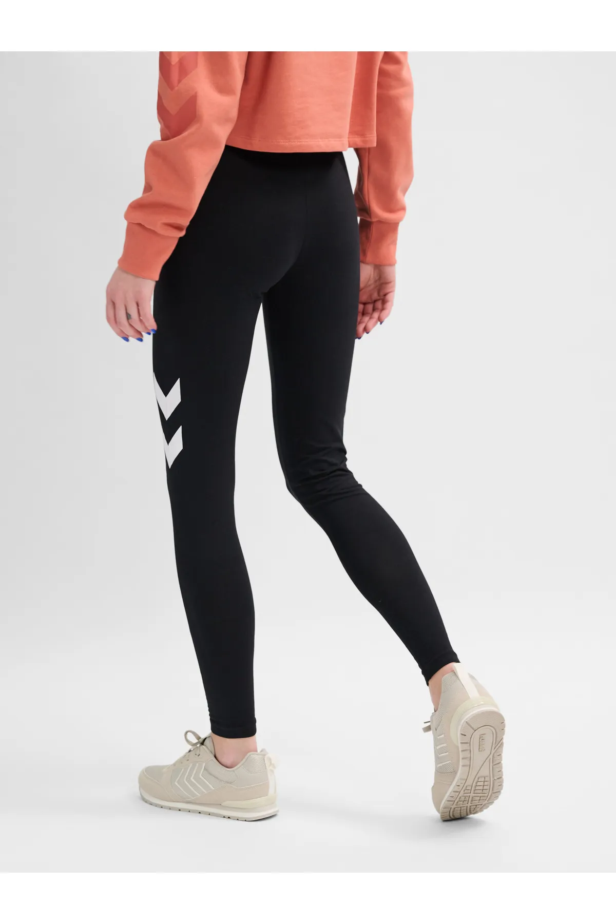 hummel  Sport-Leggings - Schwarz - Mittlerer Bund
